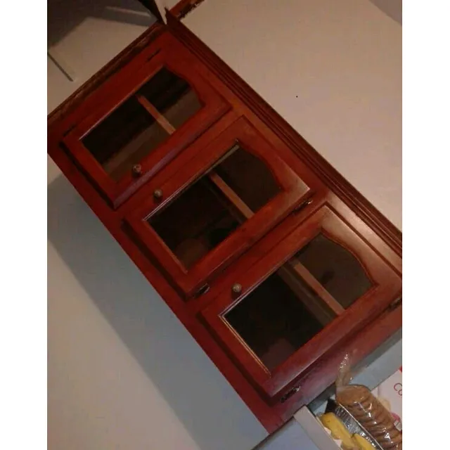 Gabinete De Dos Y Tres Para Cocina En Madera