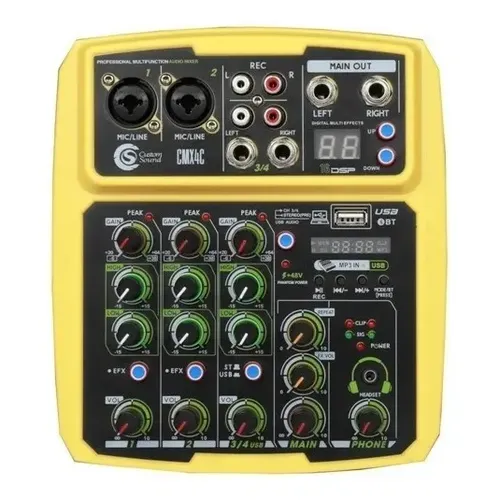 Mesa de Som Behringer Xenyx X2222USB com Efeitos e 12 Canais
