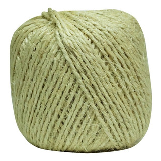 Hilo De Henequén 2 Cabos / 6 Mm/ 2 Kg / 1 Bola Hilo De Henequén 2 Cabos / 6 Mm/ 2 Kg / 1 Bola