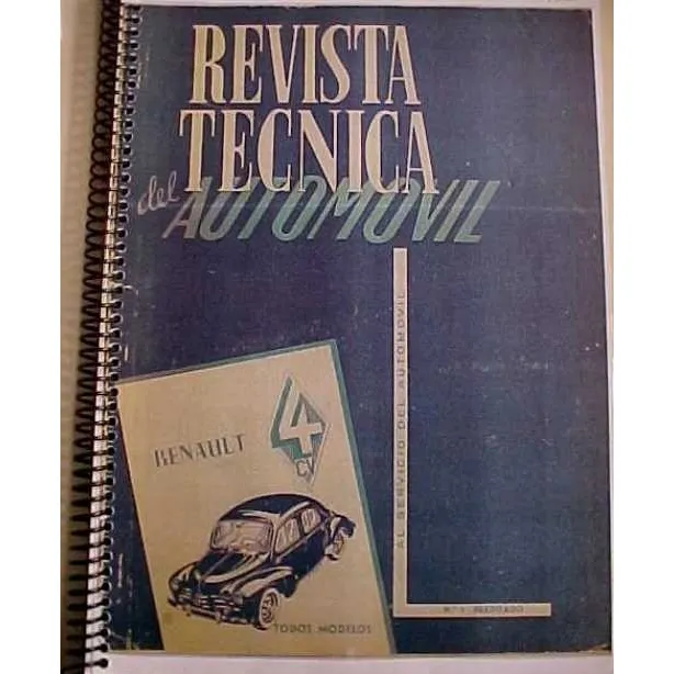 Manual De Taller Renault 4 Cv En Español 1946-1956
