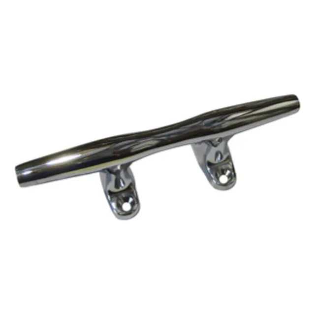 Perko Base Abierta Transparente Zinc Chapado Cromo Par