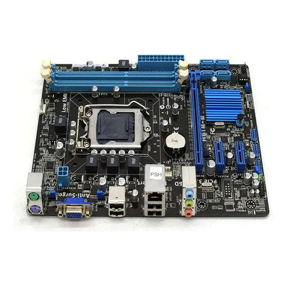 Para Asus H61m-e Placa Base Escritorio Core I3 I5 I7 Lga Ram