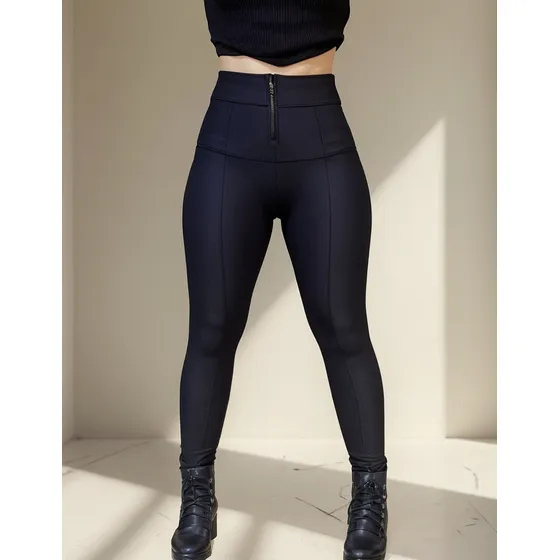 Calça Lipor Suplex Super Power Lipo Modeladora Chapa Barriga