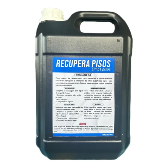 Limpa Piso Recupera Cerâmicas 