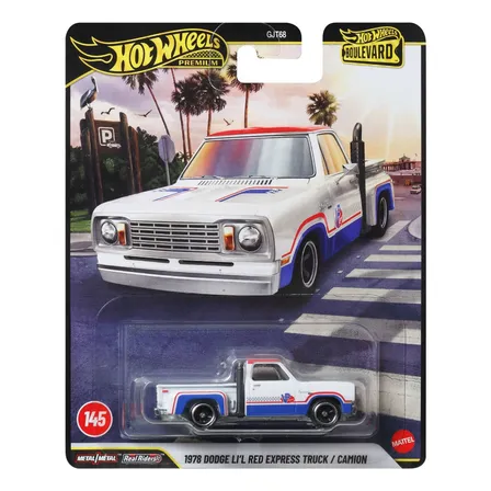 Auto Coleccionable Dodge Lil Red Multicolor Hot Wheels Tranvía Boulevard