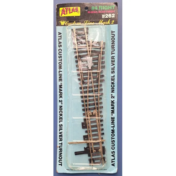 Jr - Desvío Atlas No4 Nuevo En Caja Codigo 100 H0 (1/87)  