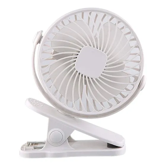 Clip Escritorio Carga Usb Ventilador Para Oficina Casa