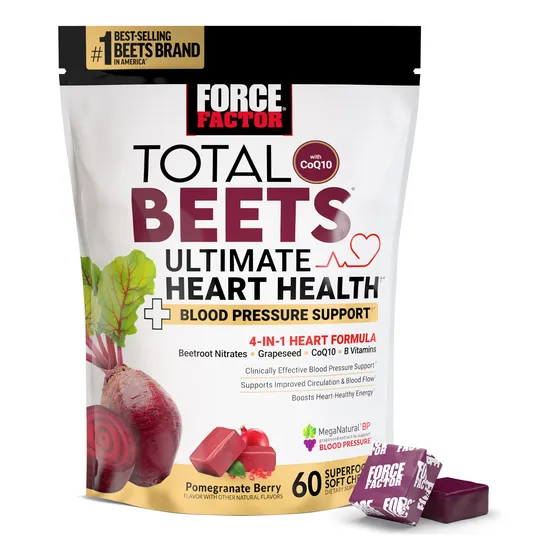 Force Factor Total Beets: Lo Mejor Para La Salud Del Corazón