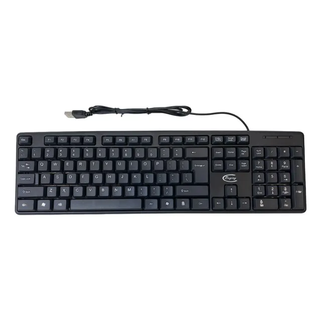 Teclado Oficina Model: Buy-5306 Negro Inglés Us
