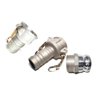 Combo Conexión Rápida 2 Pulgadas Macho X Rosca Npt Aluminio Combo Conexión Rápida 2 Pulgadas Macho X Rosca Npt Aluminio