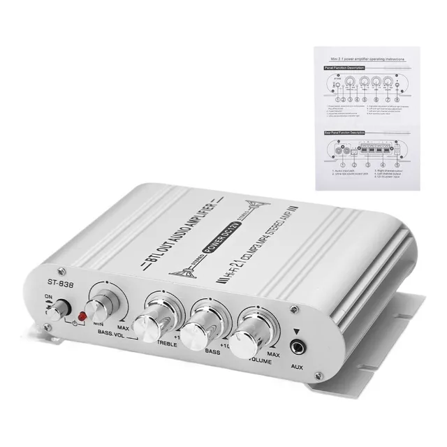 Para Amplificador De Som Automotivo Com Subwoofer