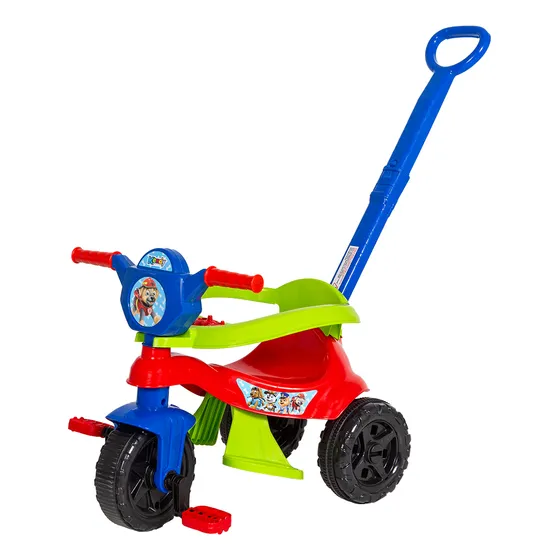 Triciclo Infantil De Passeio E Pedal Kemotoca Vermelho Kendy