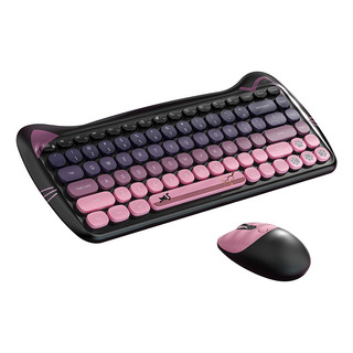 Mofii Meow Cutie Cat Wireless Kb&ms Berry Pink Qwerty Mofii Meow Cutie Cat Wireless Kb&ms Berry Pink Qwerty