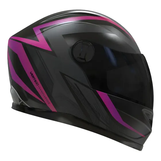Casco Integral Moto Vertigo V32 Influence Color Fucsia Diseño Lisa Tamaño Del Casco M