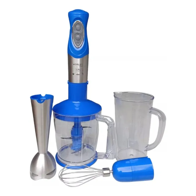 Mini Pimer Licuadora De Mano 990w 5 En 1 Industrial