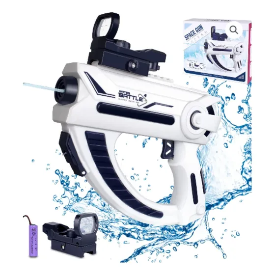 Pistola Agua Eléctrica Espacial Automátic Para Niños Juguete