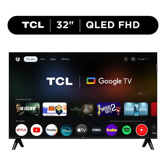 Smart Tv Tcl 32q31k Qled 32 Fhd Google Tv 2hdmi Hdr10