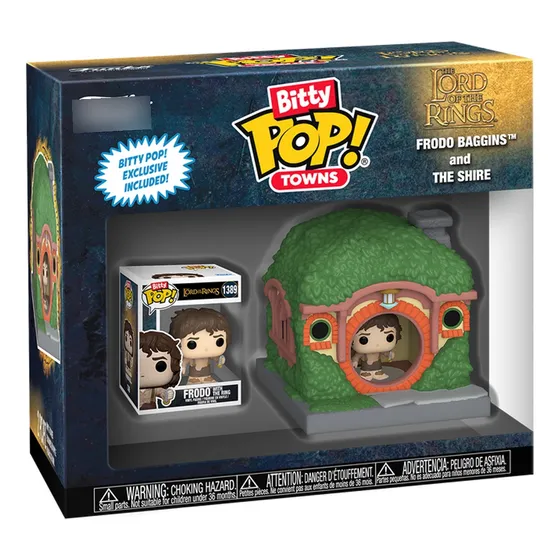 ¡Funko Bitty Pop! ¡Ciudad: El Señor de los Anillos, Frodo Baggins!