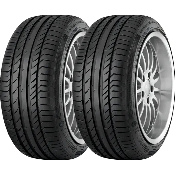 Kit de 2 pneus Continental 0 ContiSportContact 5 255/55R19 111 - 1090 kg