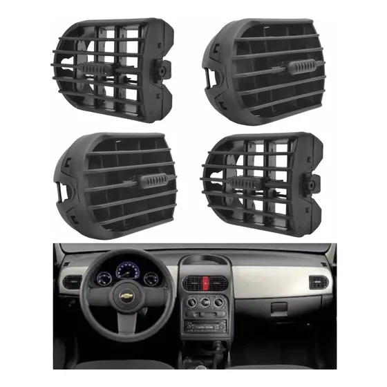 Juego 4 Rejillas Ventilación Chevrolet Corsa 2003 - 2008