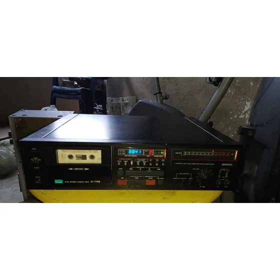 Tape Deck Sansui D 770r Cara Preta Japan Raro