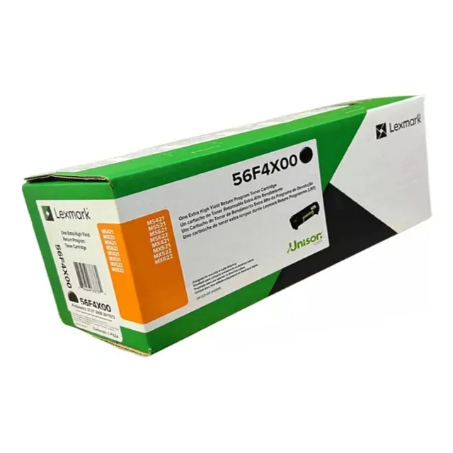 Toner Lexmark 56f4x00 Original Xtra Alto Rendimiento 20k