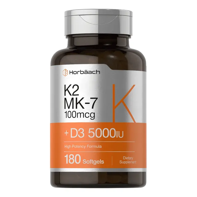 Vitamina D3 5000iu K2 D3k2 Mk7 Colecalciferol Recomendada Nutricion Avanzada Suplemento D3 K2 Soporte Inmunologico Coagulacion Liquida Salud Reforzada