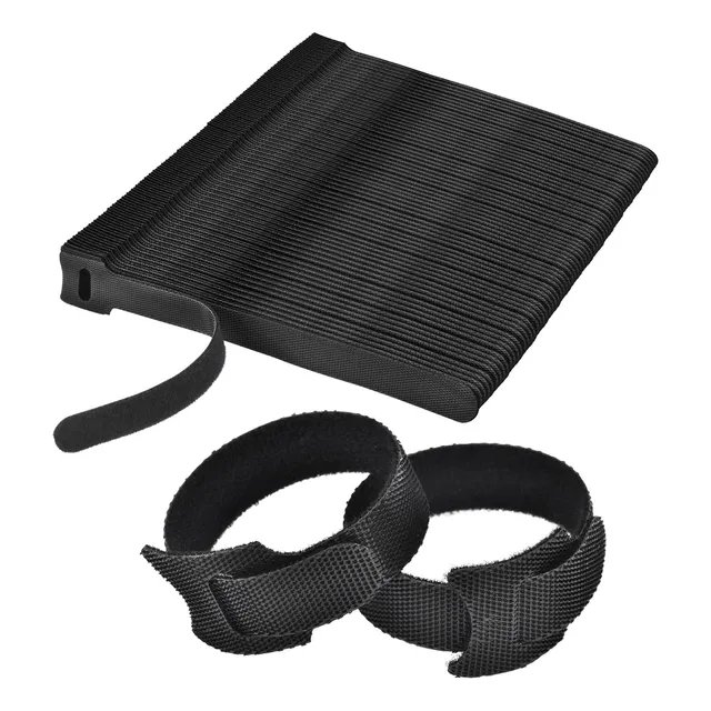 Amarra Cables Velcro Negro Pack 100 Individual