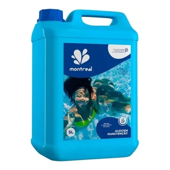 Algicida Manutenção Previne Algas Piscina 5 Litros Montreal