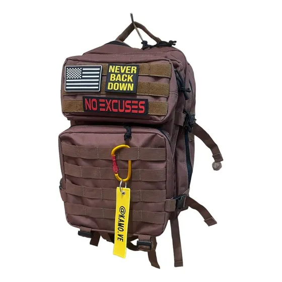 Bolso Mochila Morral Kamo Marron