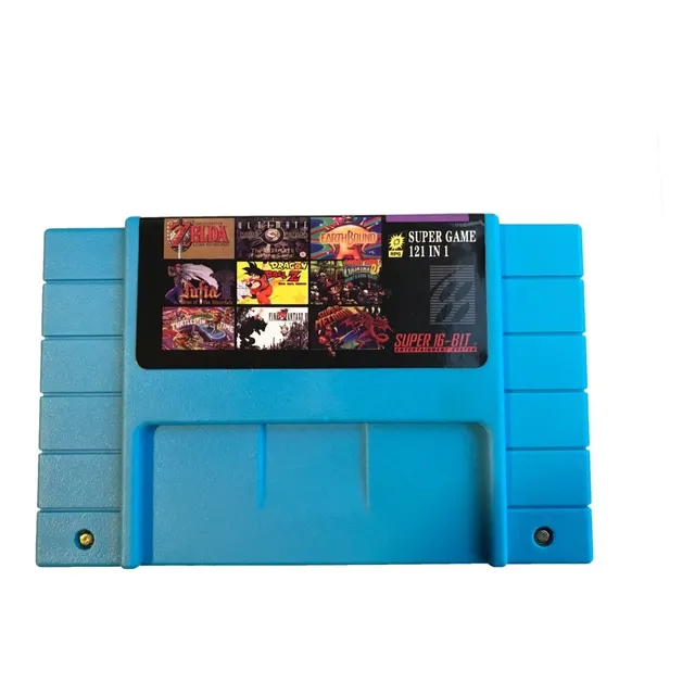 Multijuegos 121 En 1 Para Super Nintendo Snes Video Juegos