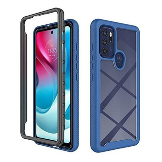Funda Para Moto G60s 2021 Xt2133 Xt2133-2 Azul Funda Para Moto G60s 2021 Xt2133 Xt2133-2 Azul