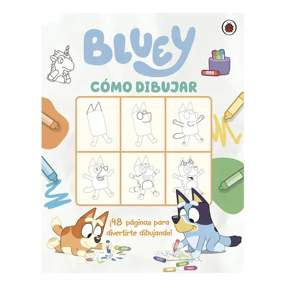 Libro Bluey Cómo Dibujar - Bbc Studios, De Bbc Studios. Aplica, Vol. No Aplica. Editorial Altea, Tapa Blanda, Edición No Aplica En Castellano, 2024