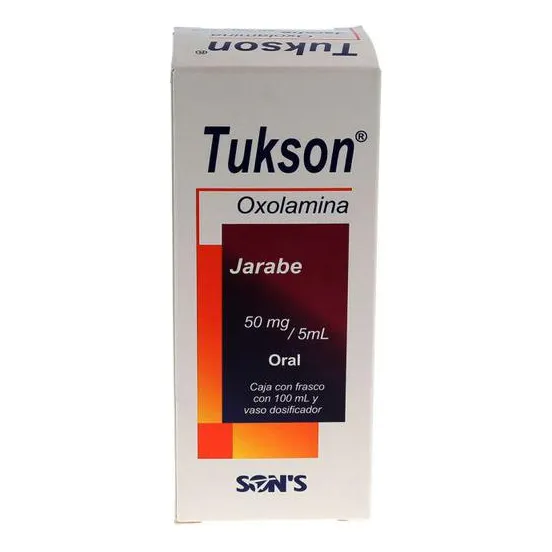 Tukson 50mg/5ml Caja Con 1 Frasco De 100ml Jarabe