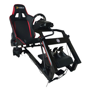 Cockpit Suporte Para Volante Simulação Virtual Chc Racing Cockpit Suporte Para Volante Simulação Virtual Chc Racing