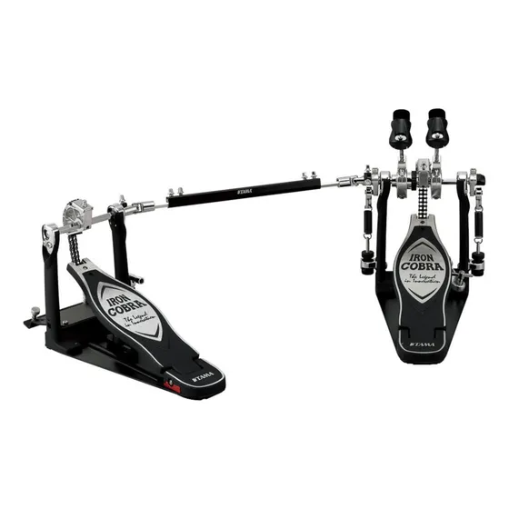 Pedal Bateria Duplo Tama Hp 900 Rwn Iron Cobra Rolling Glide