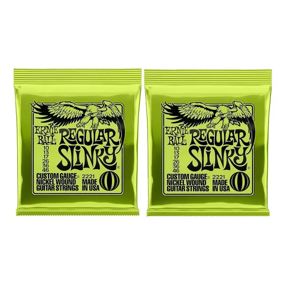 Encordado P Guit Electrica Ernie Ball 10 46 X2 Encordados