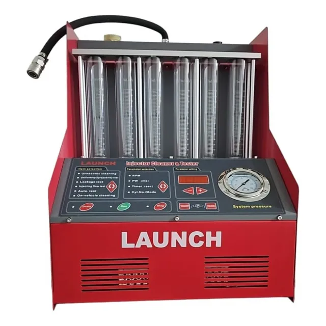 Maquina Limpíeza Inyectores Launch 6 Cilindros 602a