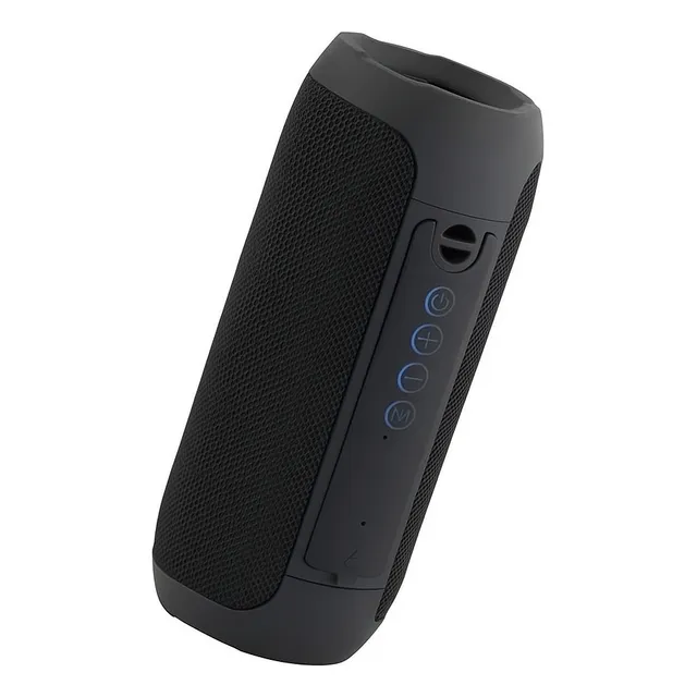 Bocina Portátil Recargable Bluetooth JVC A prueba De Salpicaduras Apta Para Uso de Exteriores Con Batería Recargable De Hasta 18 H Negro