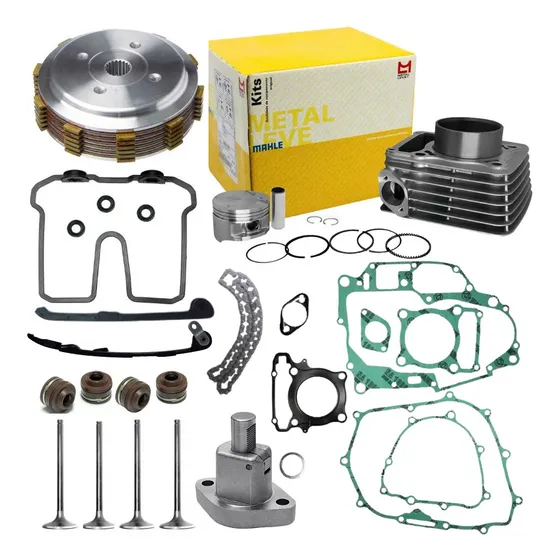 Kit Motor Cbx 250 Twister Xr 250 Tornado Completo Embregem