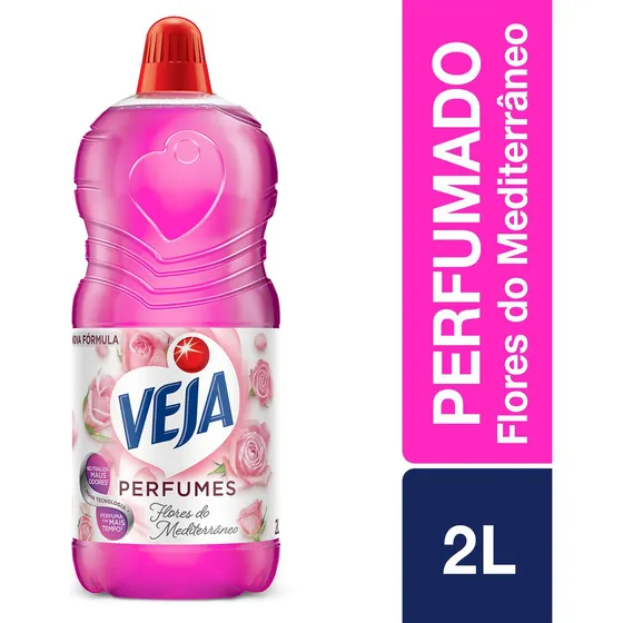 Limpador Perfumado Veja Flores do Mediterrâneo - 2L