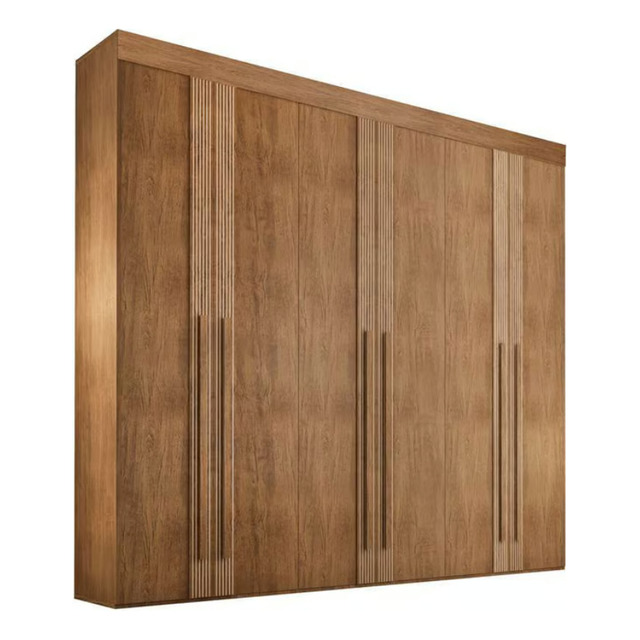 Guarda-roupa Casal Rufato Lucca Imbuia Premium 6 Portas Guarda-roupa Casal Rufato Lucca Imbuia Premium 6 Portas