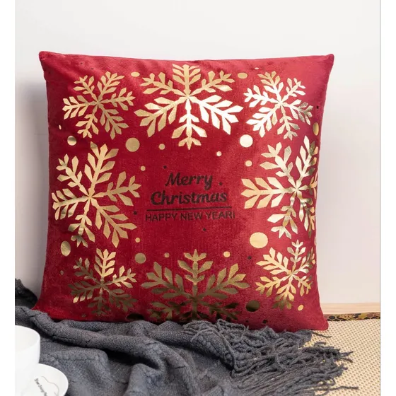 Fundas De Cojín Navideñas, 45*45 Cms Estampados Navidad  