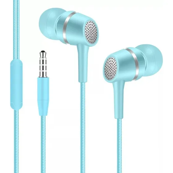 Audífonos In-ear Alámbricos Celular Micrófono Manos Libres