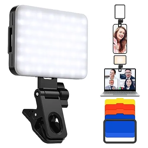 Kppf Concepto Led Video Light, Clip Fill Light With 4 8lh1s