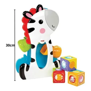 Fisher-price Zebra Blocos Surpresa Cgn63 Quantidade De Peças 3 Fisher-price Zebra Blocos Surpresa Cgn63 Quantidade De Peças 3