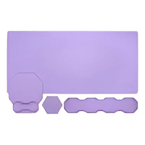 Combo Tapete Mousepad Reposa Muñecas Porta Vaso Escritorio