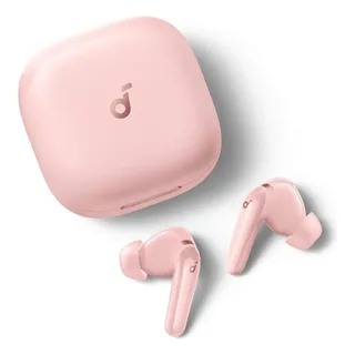 Audifonos Bluetooth Soundcore P31i de Anker, Cancelación de Ruido Adaptativa, Hi-Res, 50H, Inalámbricos, Bluetooth, Audio Espacial, IP55, rosa