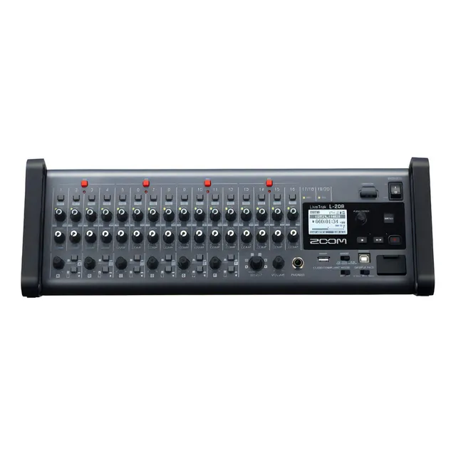 Zoom Livetrak L-20r Mixer Y Grabador Digital Multipista Rack