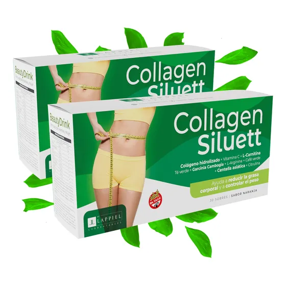 Colageno Hidrolizado Silluet Adelgaza Y Modela 60 Sobres